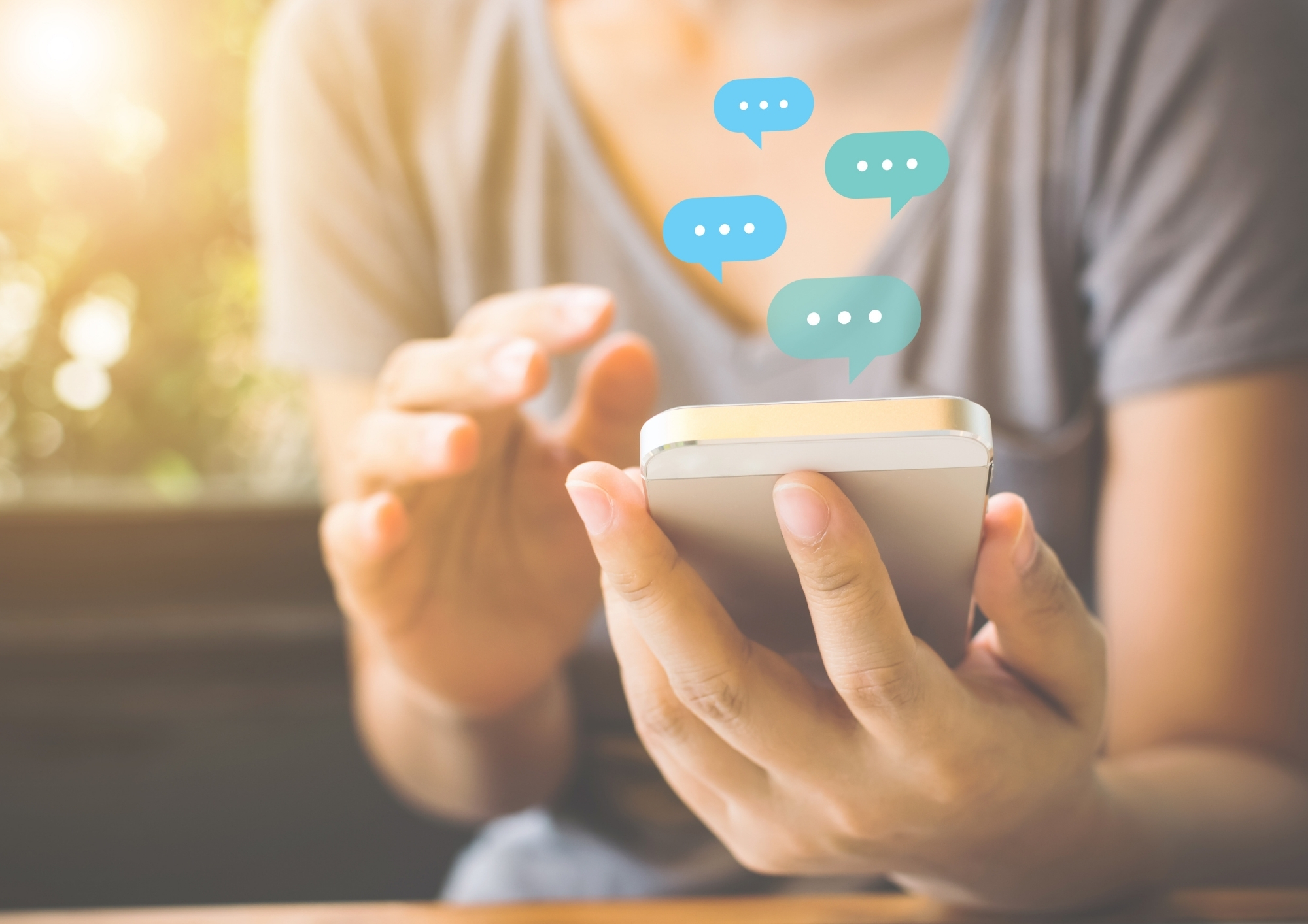Zwei blaue Haken, null Bindung: Dating im Zeitalter der Chatromantik